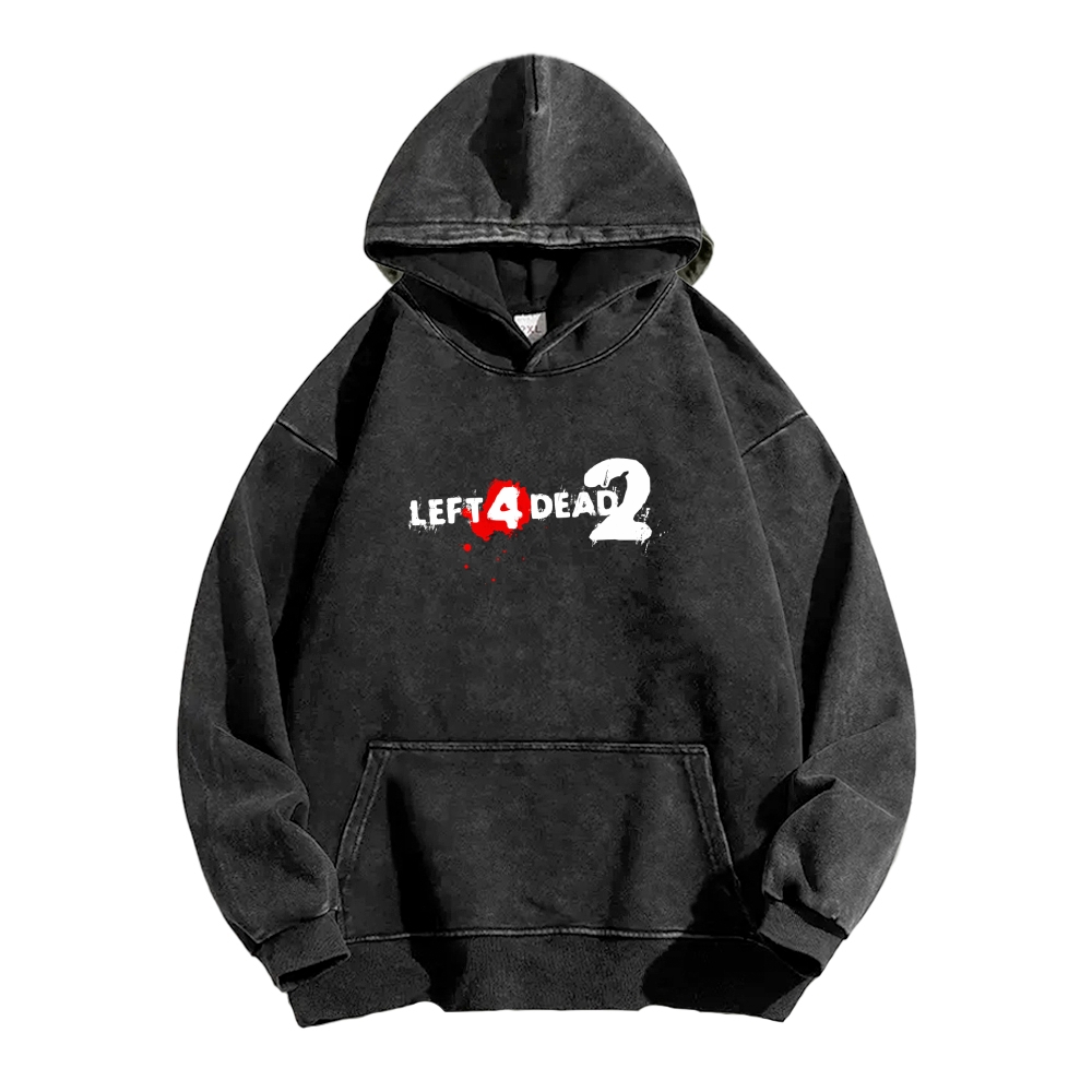 Left 4 Dead Unisex washed sweatshirts
