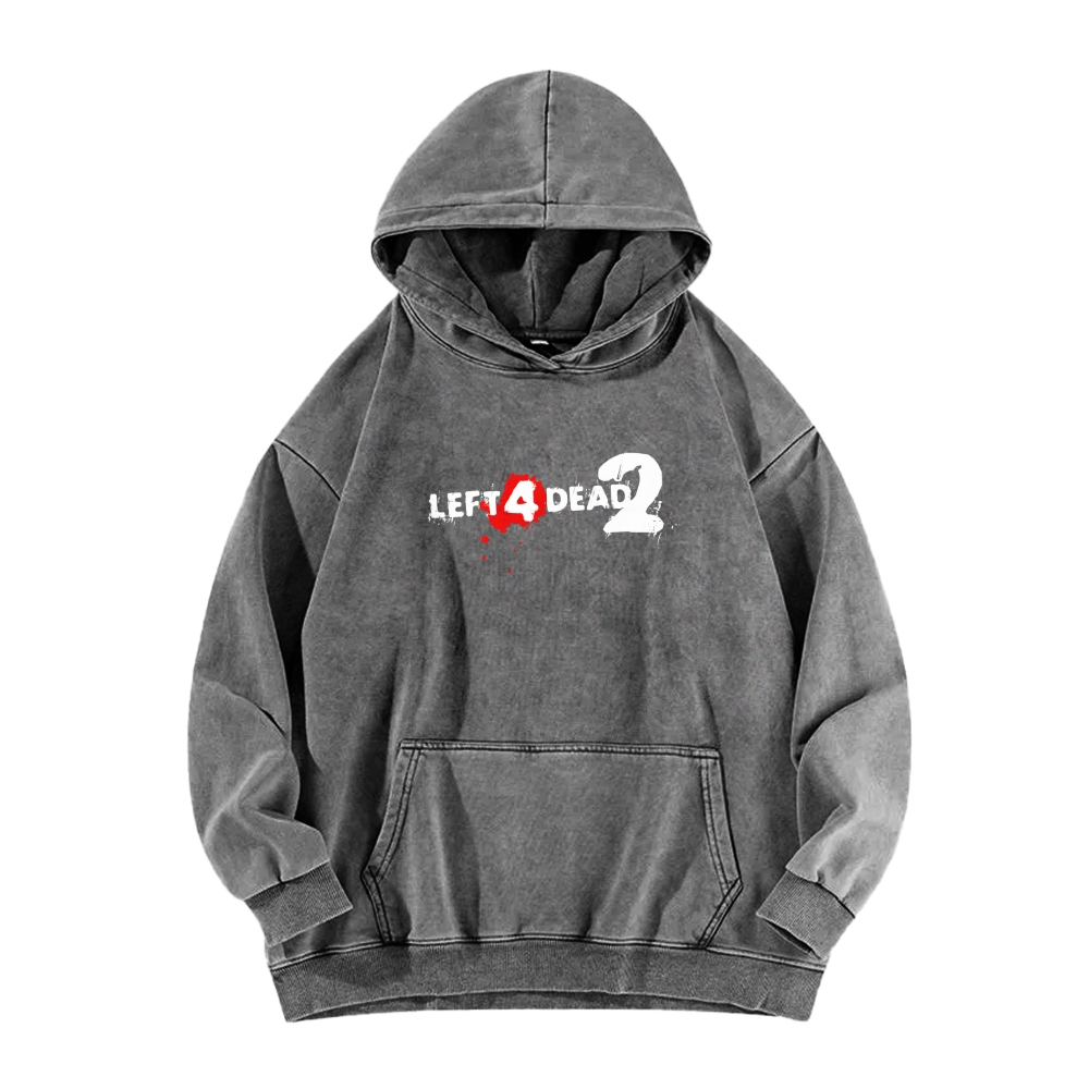 Left 4 Dead Unisex washed sweatshirts