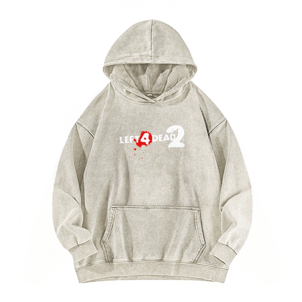 Left 4 Dead Unisex washed sweatshirts