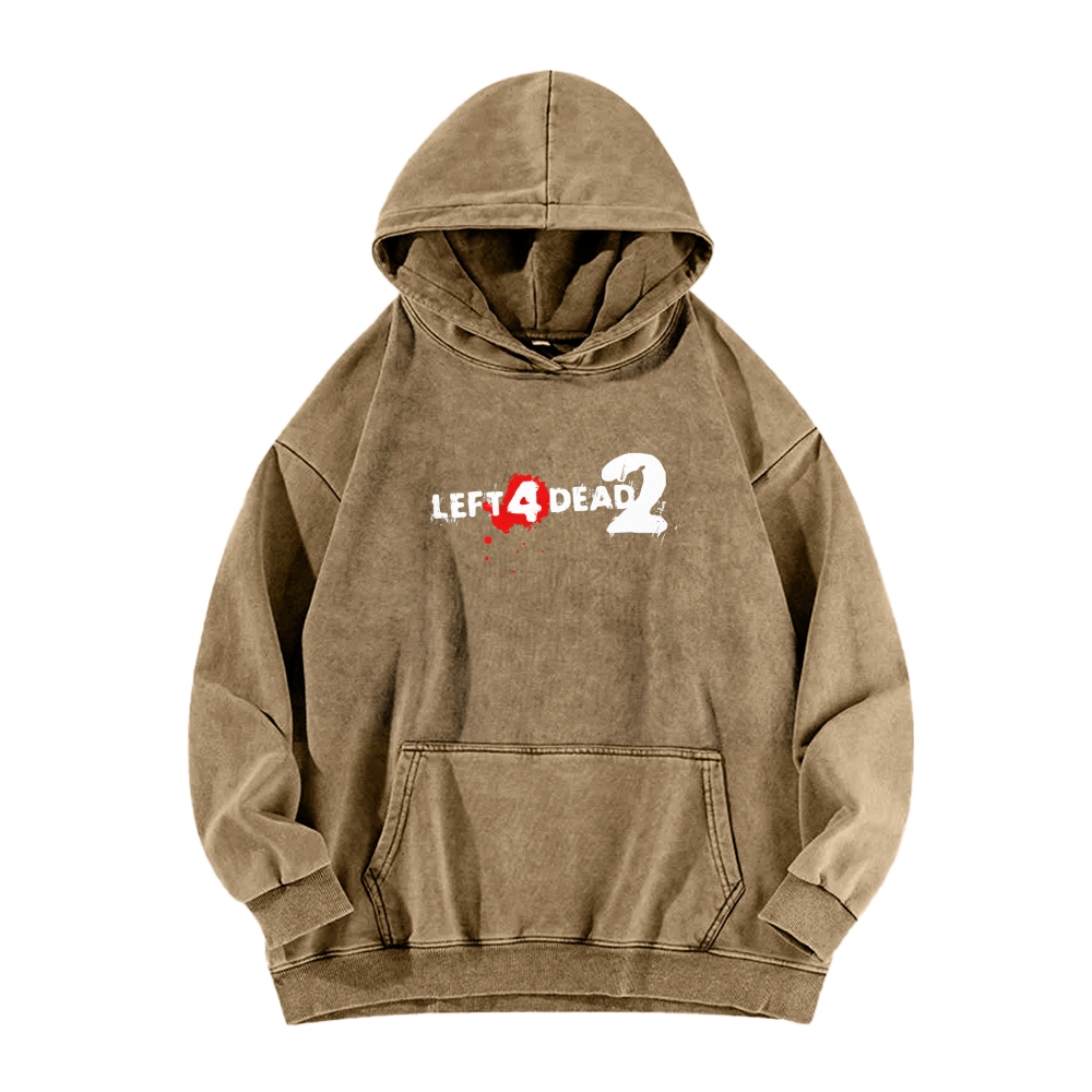 Left 4 Dead Unisex washed sweatshirts