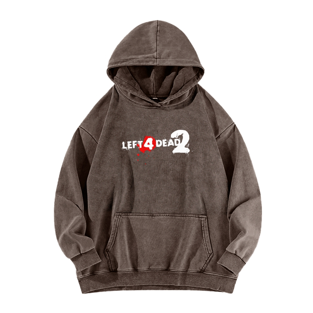 Left 4 Dead Unisex washed sweatshirts