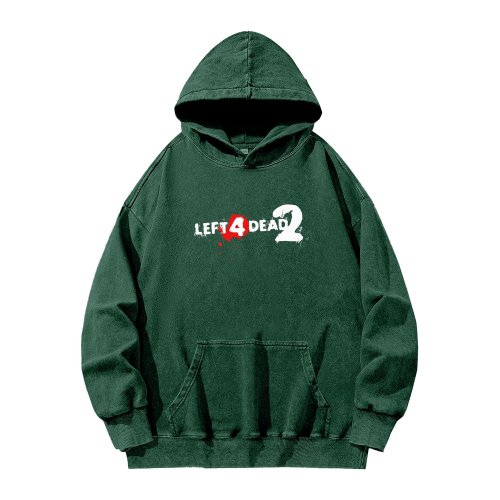 Left 4 Dead Unisex washed sweatshirts
