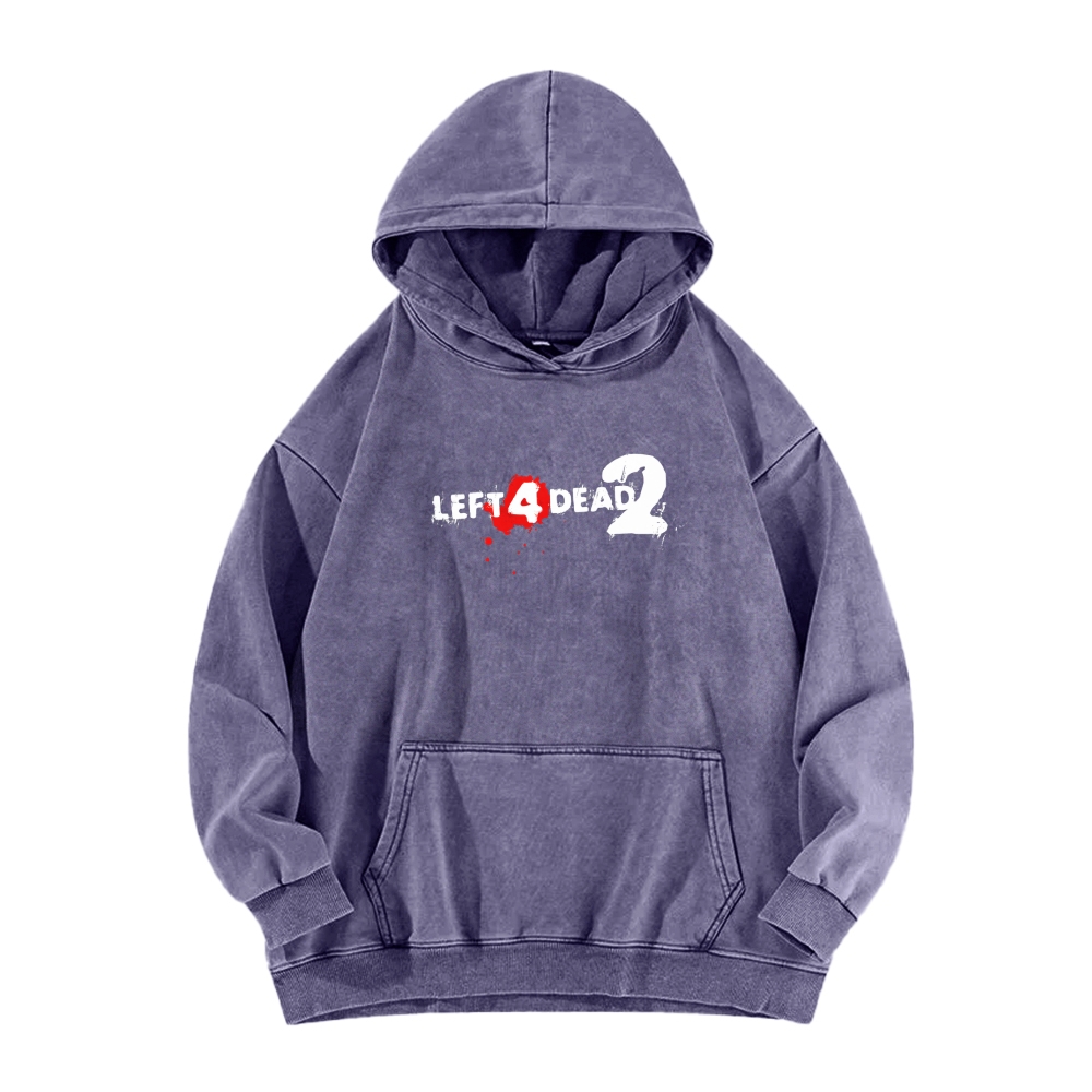 Left 4 Dead Unisex washed sweatshirts