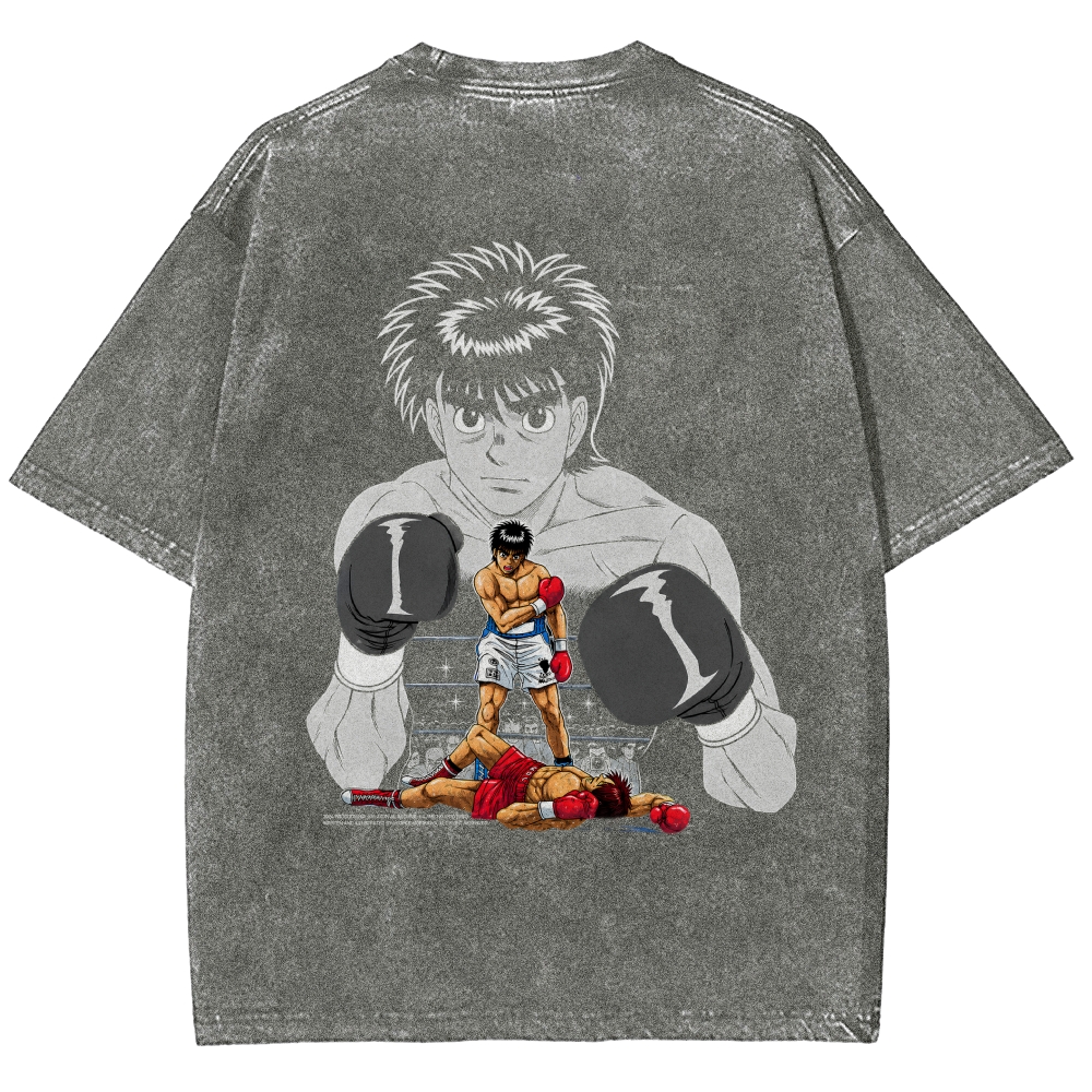 Hajime no Ippo Washed T-shirt 2609003404