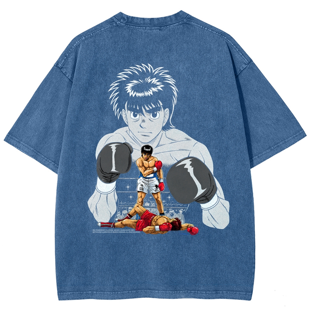 Hajime no Ippo Washed T-shirt 2609003404