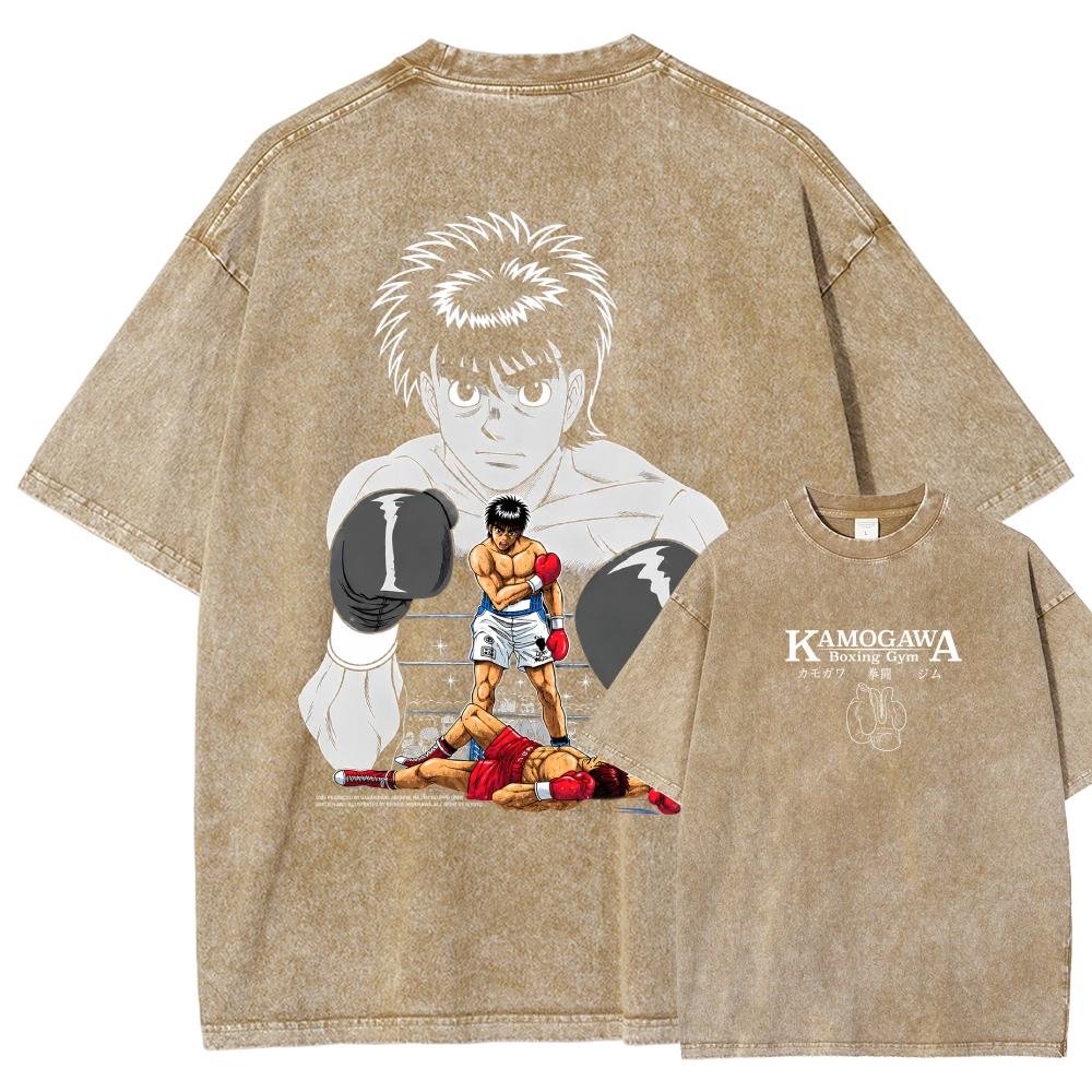 Hajime no Ippo Washed T-shirt 2609003404