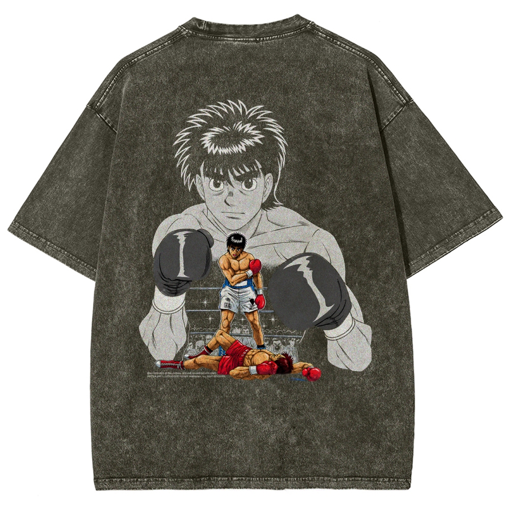 Hajime no Ippo Washed T-shirt 2609003404
