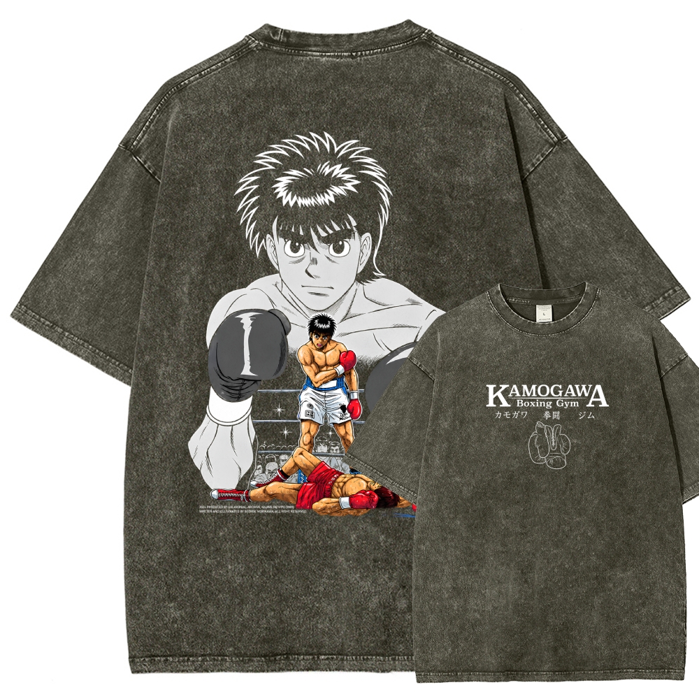 Hajime no Ippo Washed T-shirt 2609003404