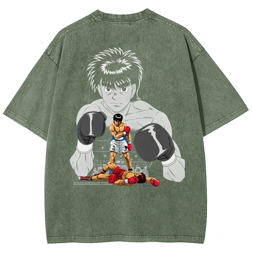 Hajime no Ippo Washed T-shirt 2609003404