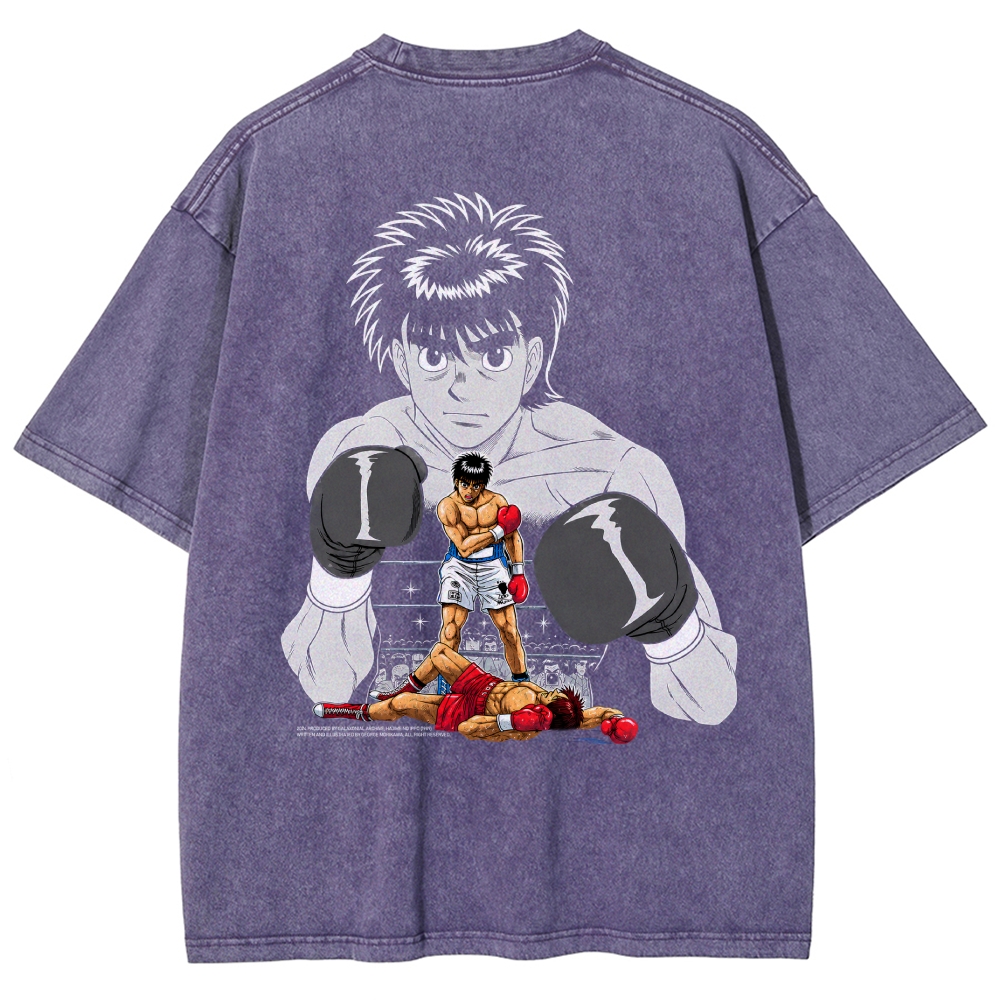 Hajime no Ippo Washed T-shirt 2609003404