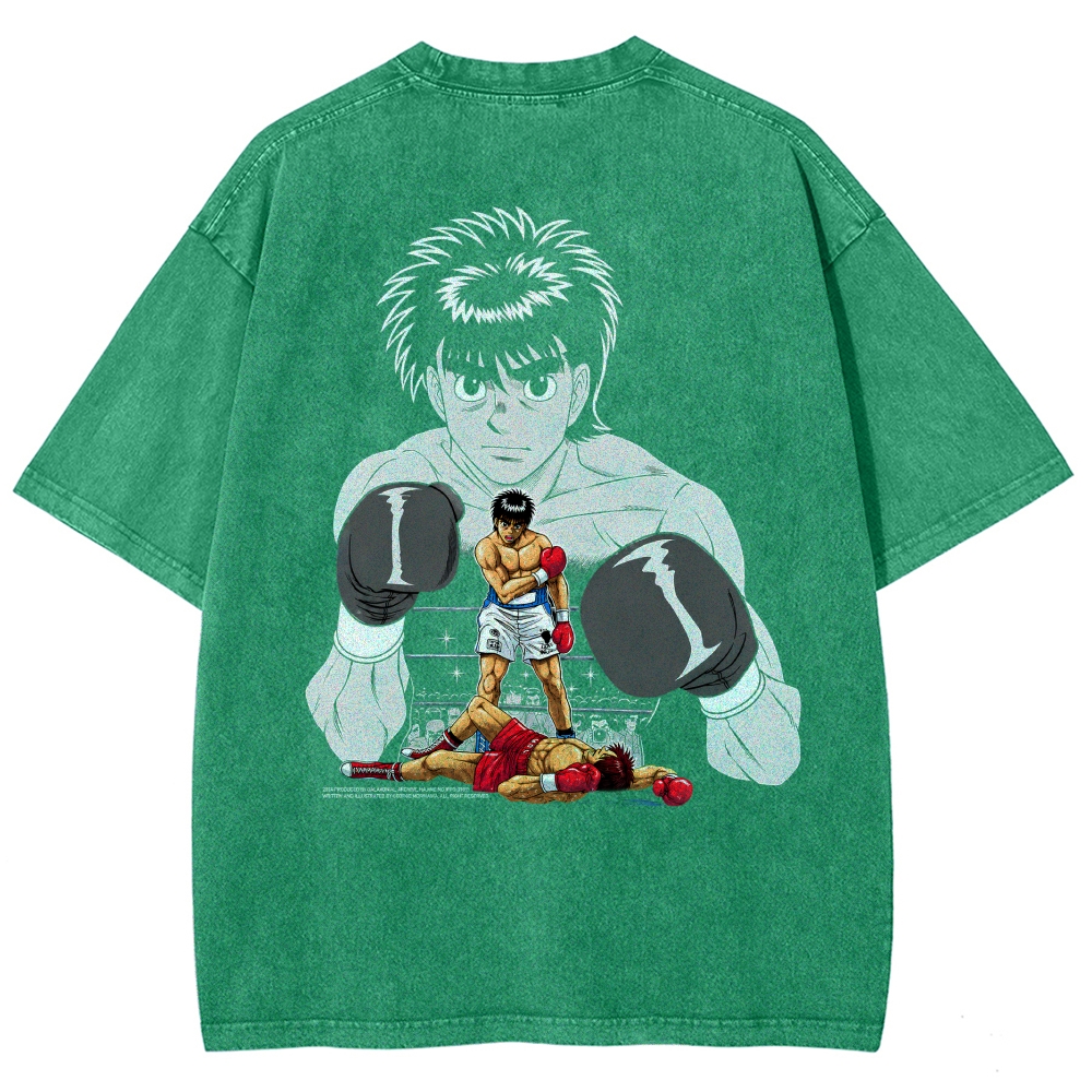 Hajime no Ippo Washed T-shirt 2609003404