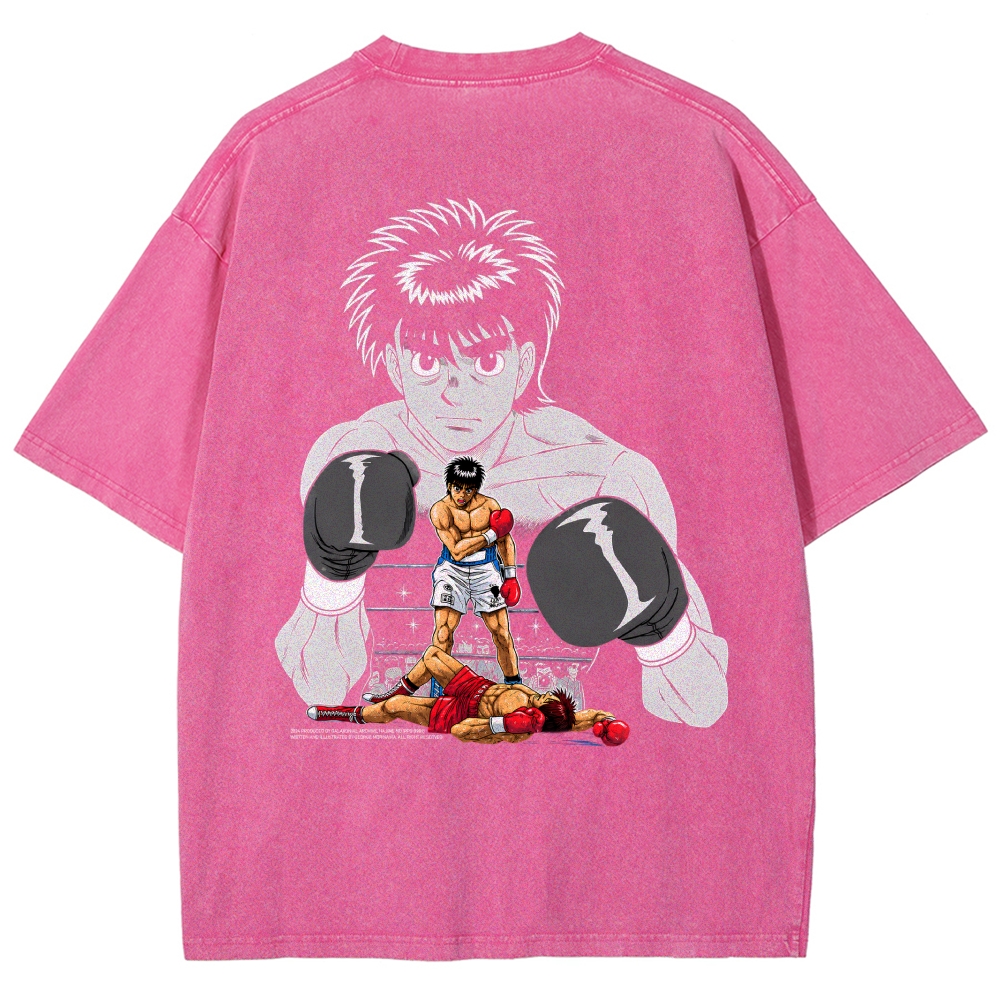 Hajime no Ippo Washed T-shirt 2609003404