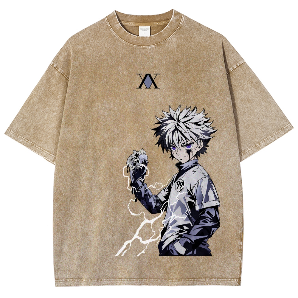HUNTER×HUNTER Washed T-shirt 2609003678