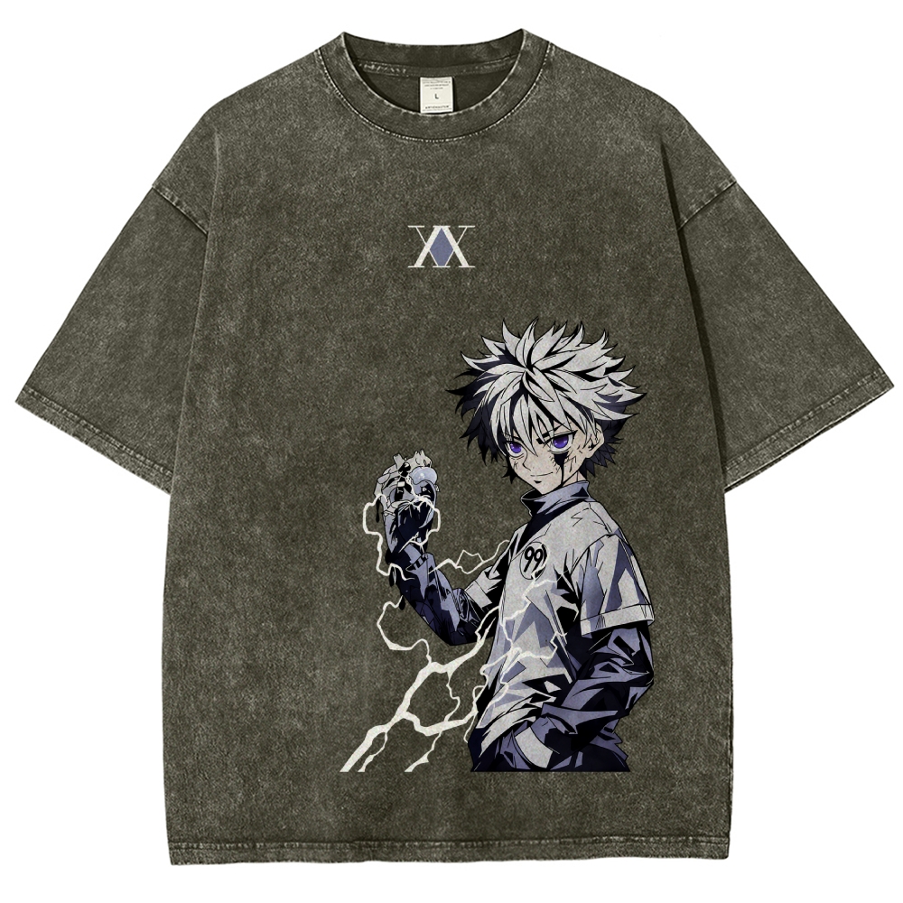 HUNTER×HUNTER Washed T-shirt 2609003678