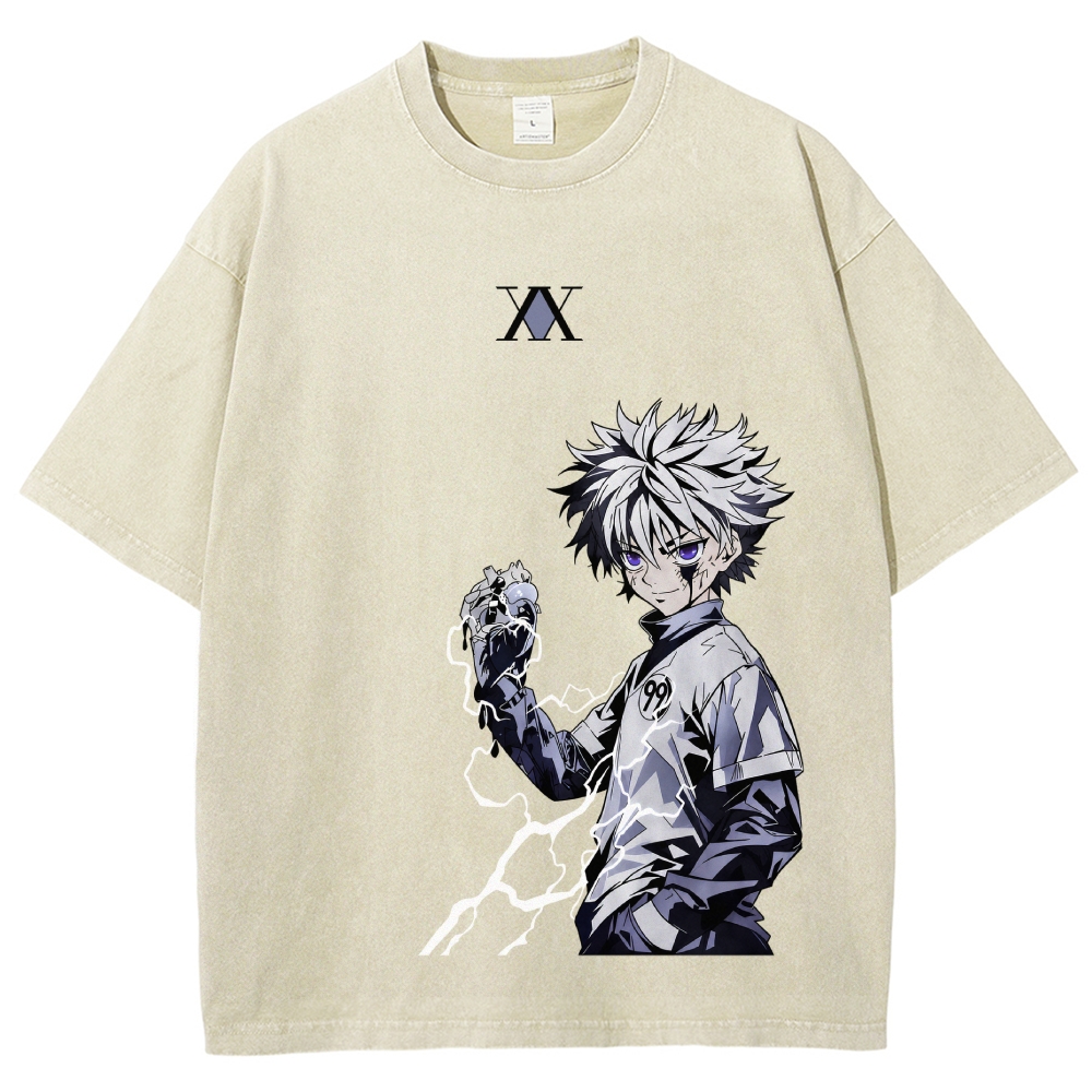 HUNTER×HUNTER Washed T-shirt 2609003678