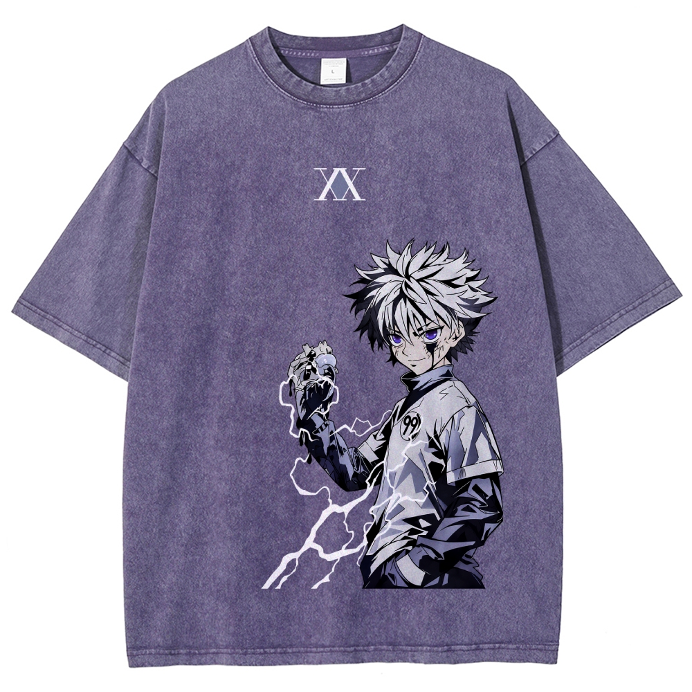 HUNTER×HUNTER Washed T-shirt 2609003678