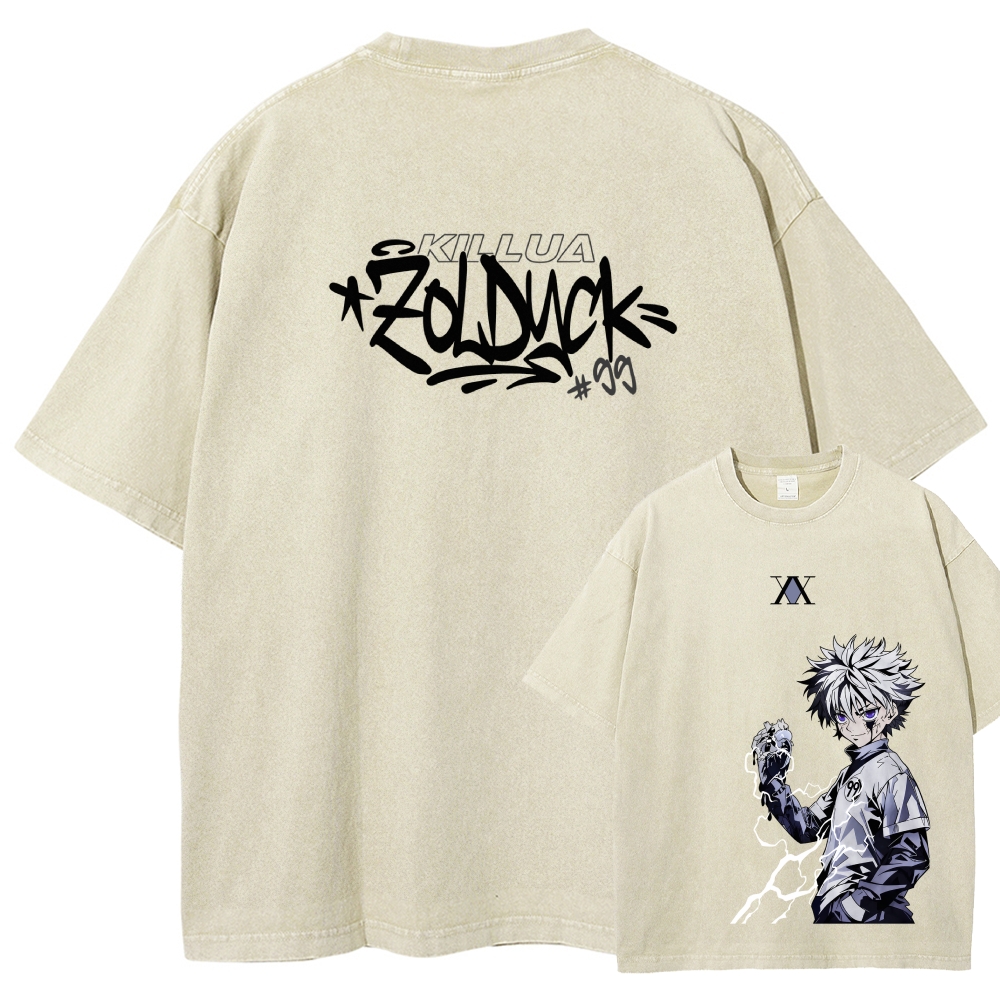 HUNTER×HUNTER Washed T-shirt 2609003678
