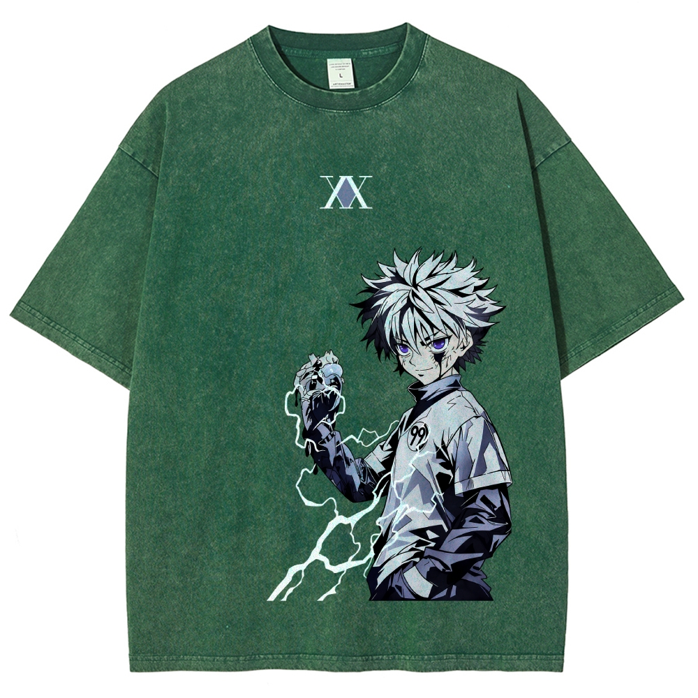 HUNTER×HUNTER Washed T-shirt 2609003678