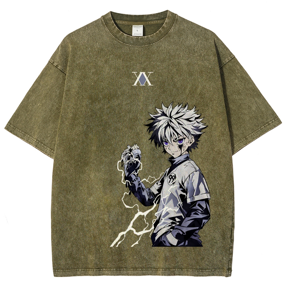 HUNTER×HUNTER Washed T-shirt 2609003678