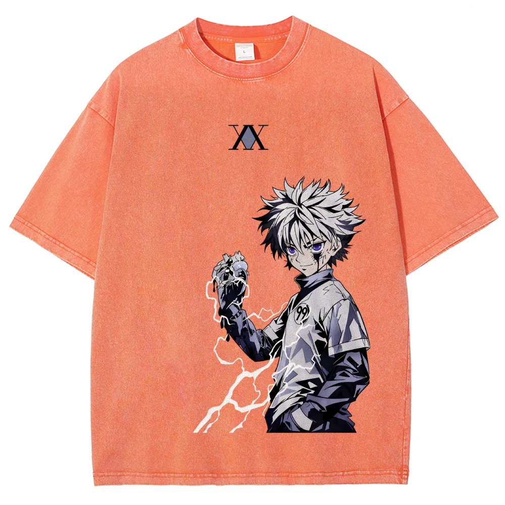 HUNTER×HUNTER Washed T-shirt 2609003678