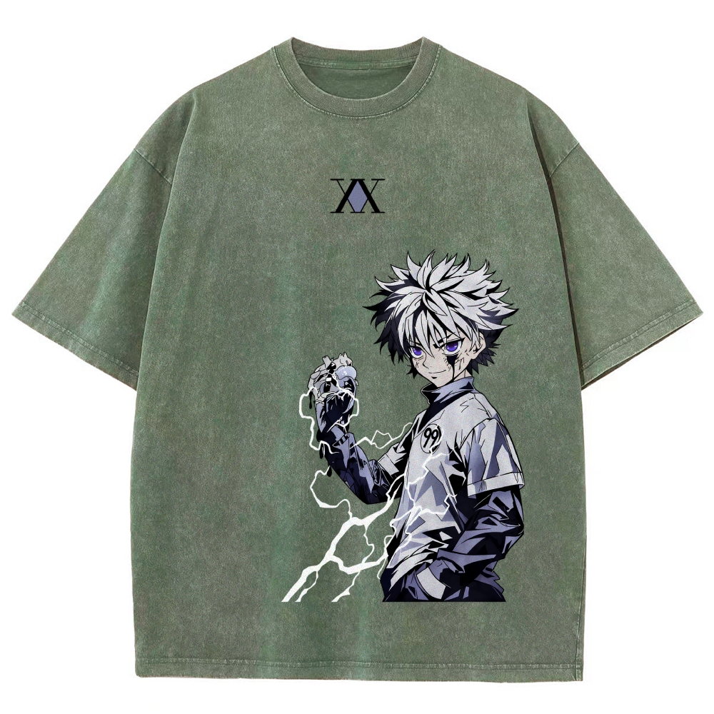 HUNTER×HUNTER Washed T-shirt 2609003678