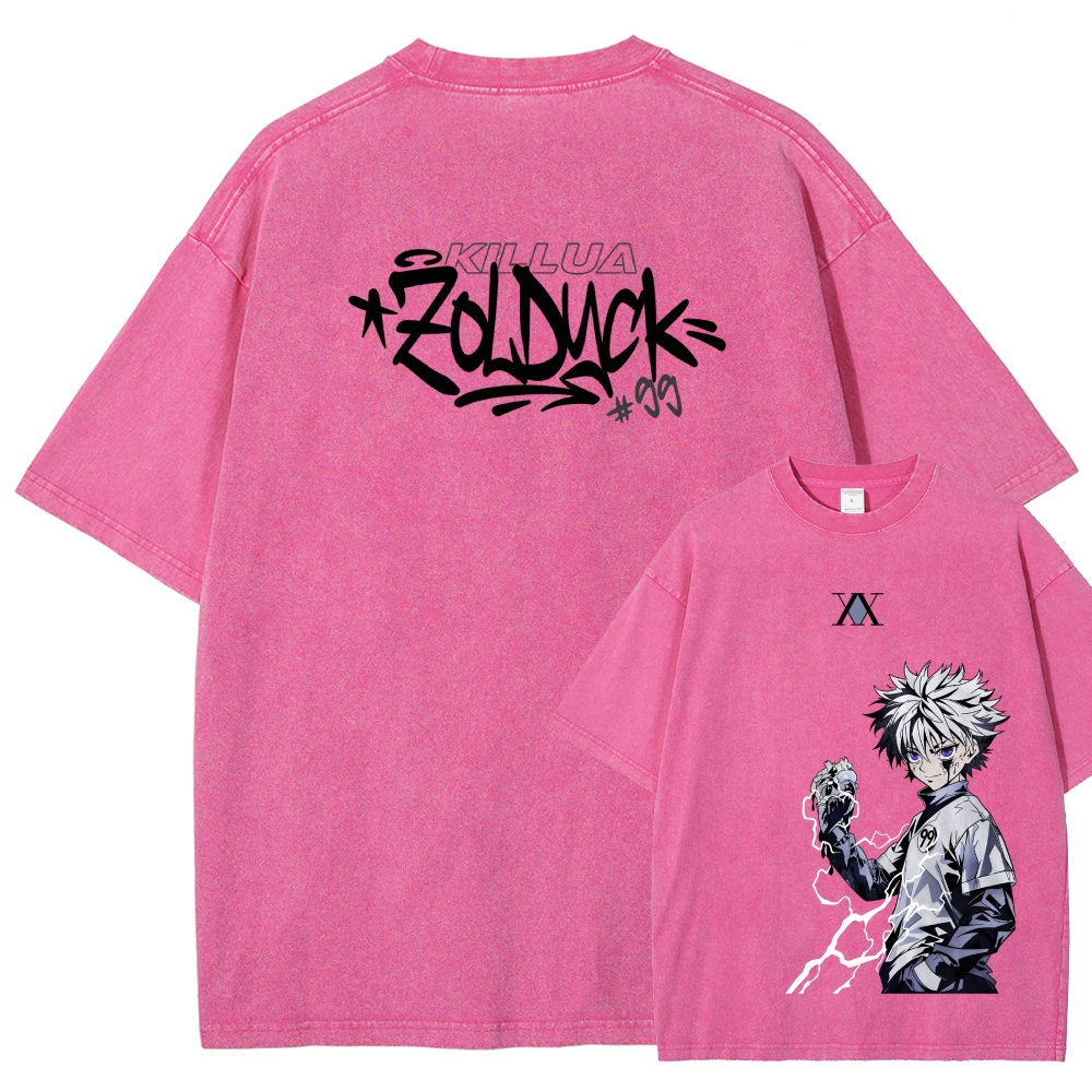 HUNTER×HUNTER Washed T-shirt 2609003678