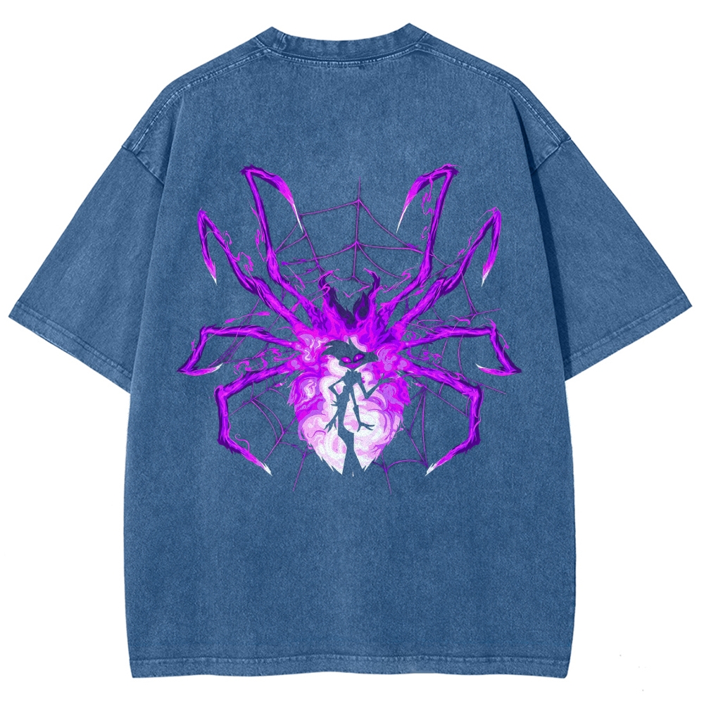 Hazbin Hotel Washed T-shirt 2609004028