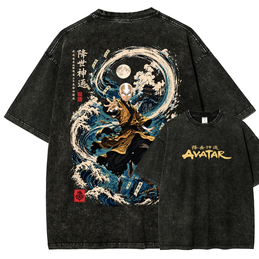 Avatar: The Last Airbender Washed T-shirt 2609004664