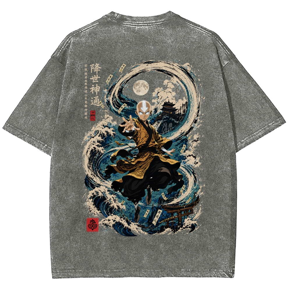 Avatar: The Last Airbender Washed T-shirt 2609004664