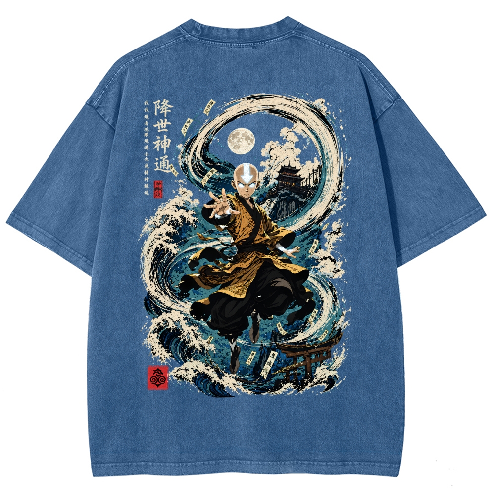 Avatar: The Last Airbender Washed T-shirt 2609004664
