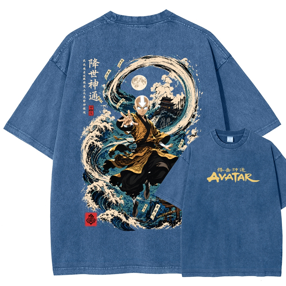 Avatar: The Last Airbender Washed T-shirt 2609004664