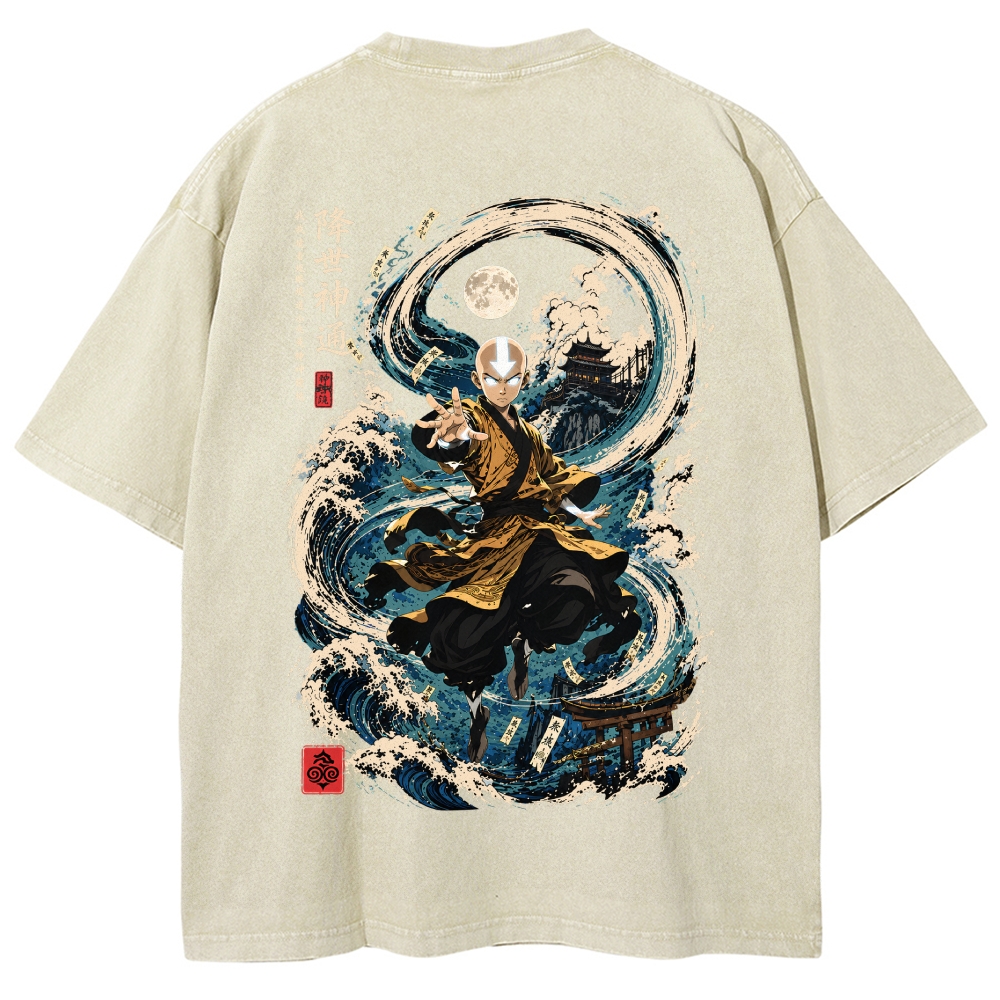 Avatar: The Last Airbender Washed T-shirt 2609004664