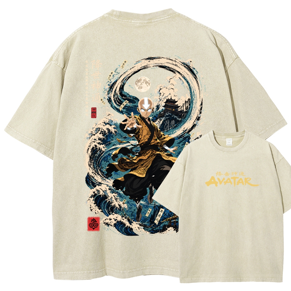 Avatar: The Last Airbender Washed T-shirt 2609004664