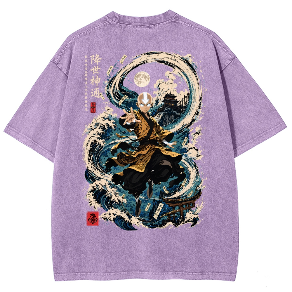 Avatar: The Last Airbender Washed T-shirt 2609004664