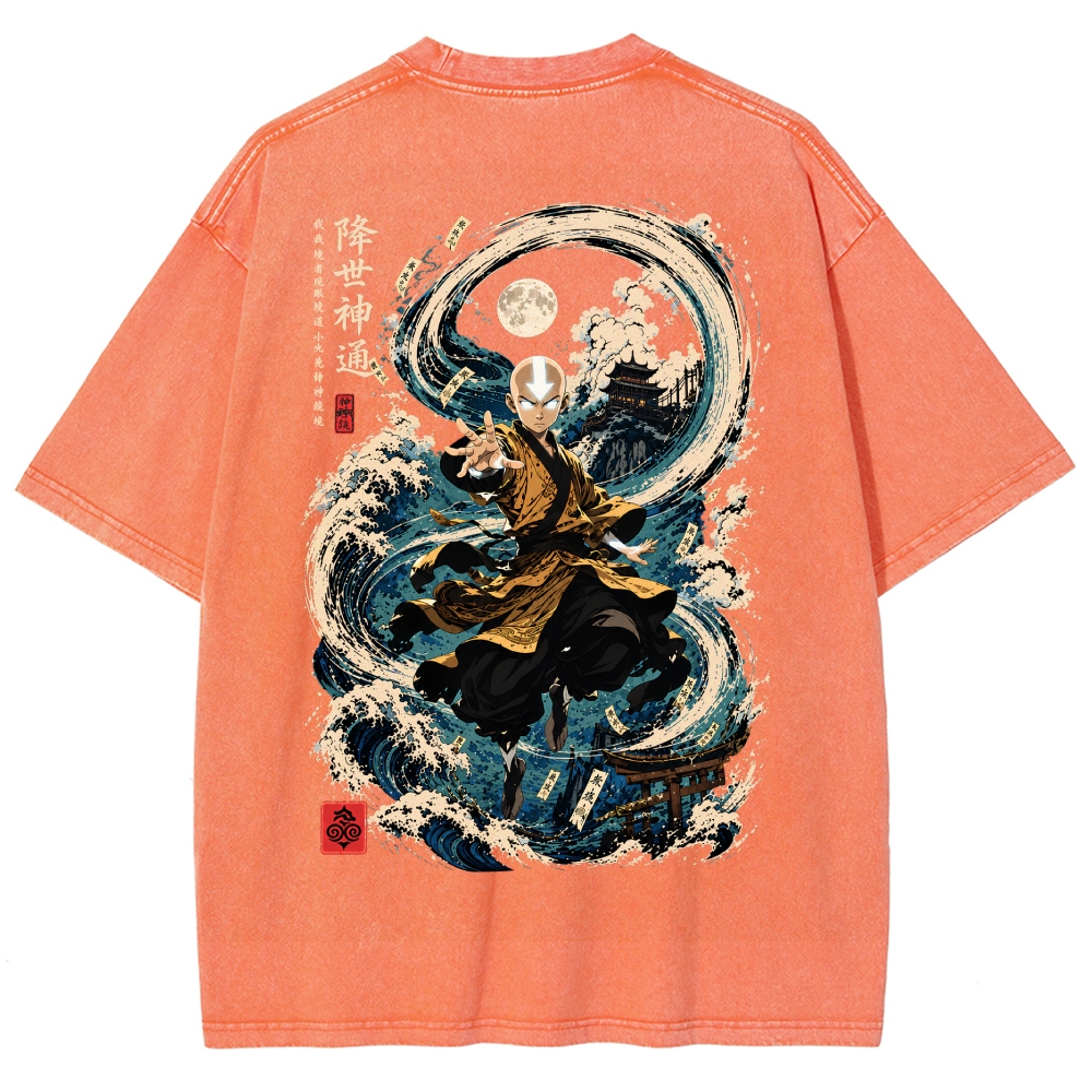 Avatar: The Last Airbender Washed T-shirt 2609004664