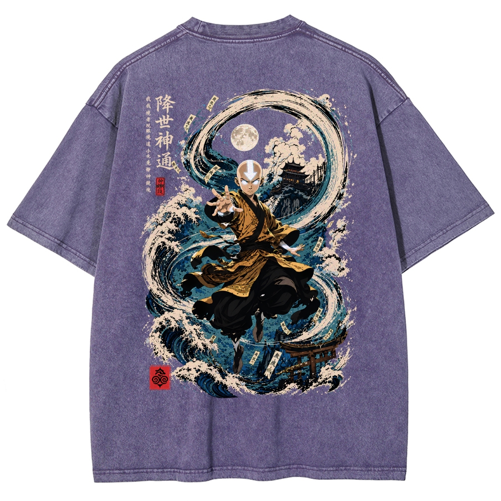 Avatar: The Last Airbender Washed T-shirt 2609004664