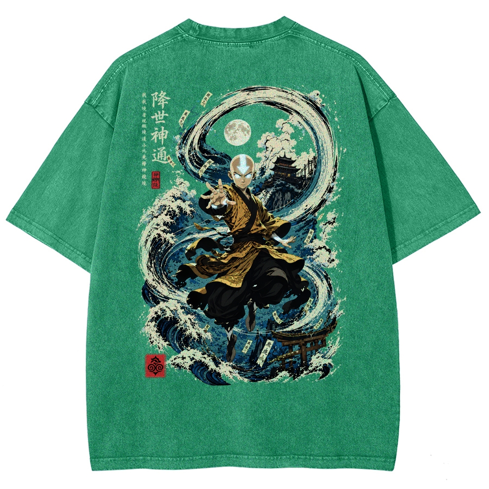 Avatar: The Last Airbender Washed T-shirt 2609004664