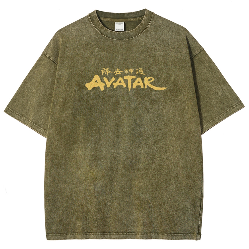 Avatar: The Last Airbender Washed T-shirt 2609004664