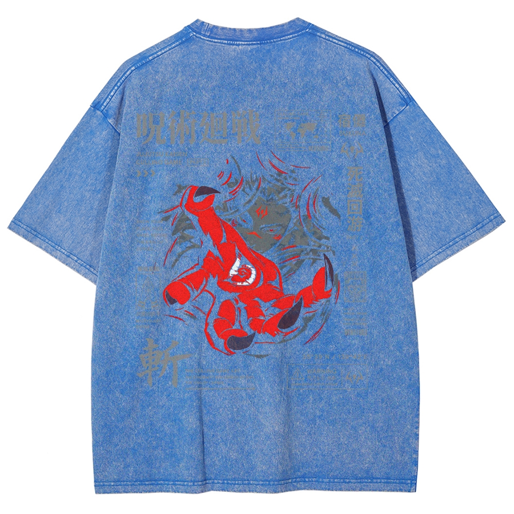 Jujutsu Kaisen Washed T-shirt 2609004669