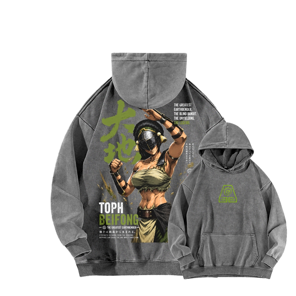 Avatar: The Last Airbender Washed T-shirt Unisex washed sweatshirts