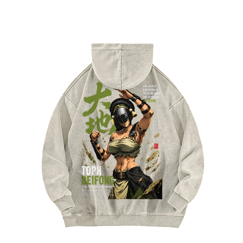Avatar: The Last Airbender Washed T-shirt Unisex washed sweatshirts