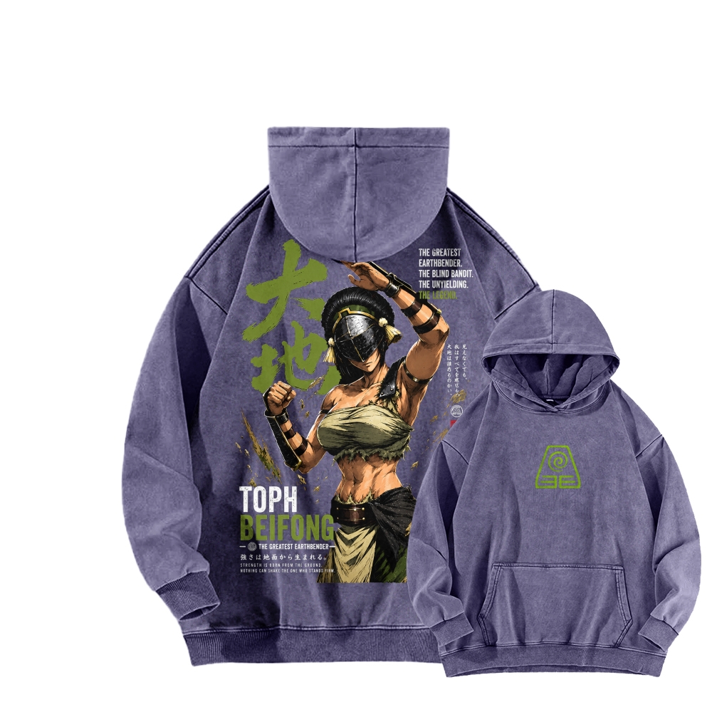 Avatar: The Last Airbender Washed T-shirt Unisex washed sweatshirts