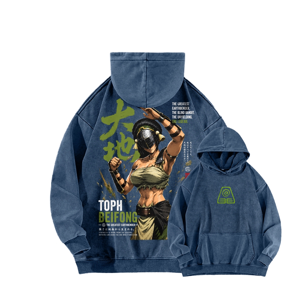 Avatar: The Last Airbender Washed T-shirt Unisex washed sweatshirts