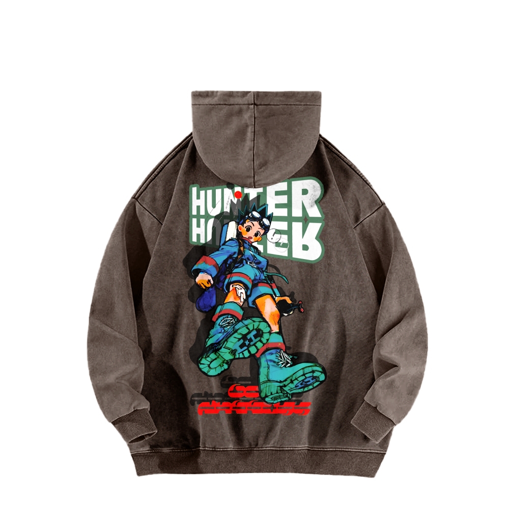 HUNTER×HUNTER Unisex washed sweatshirts