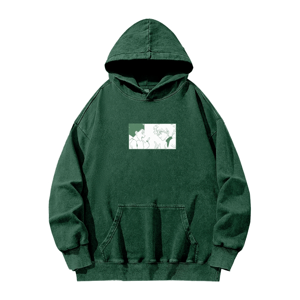 HUNTER×HUNTER Unisex washed sweatshirts