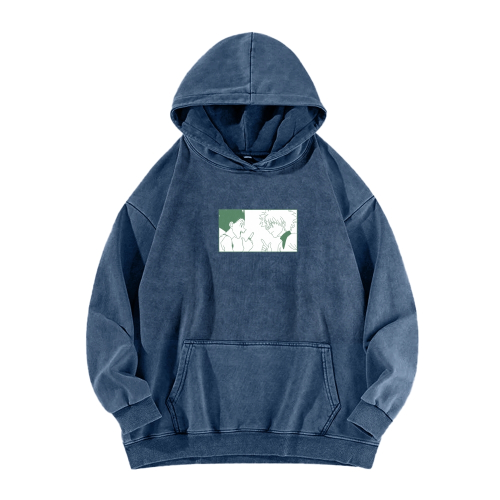 HUNTER×HUNTER Unisex washed sweatshirts