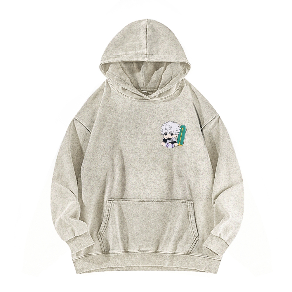 HUNTER×HUNTER Unisex washed sweatshirts