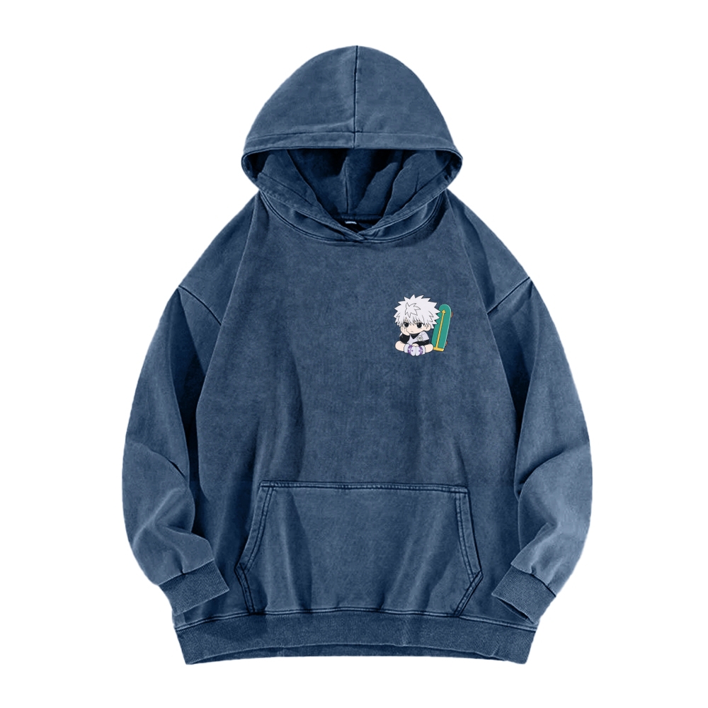 HUNTER×HUNTER Unisex washed sweatshirts