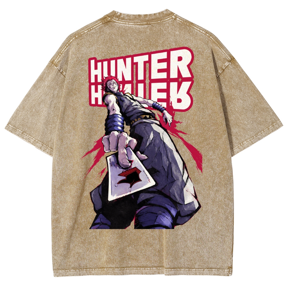 HUNTER×HUNTER Washed T-shirt 2609005460