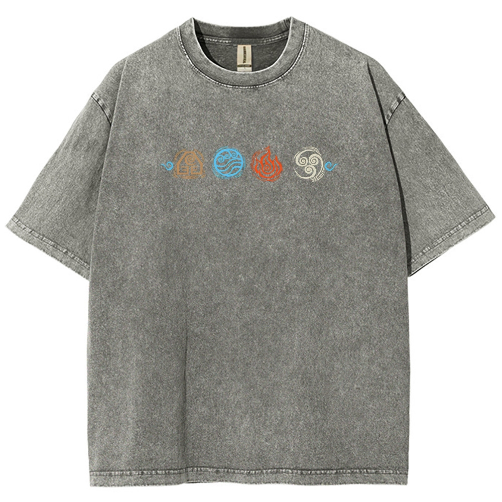 Avatar: The Last Airbender Washed T-shirt 2609005743